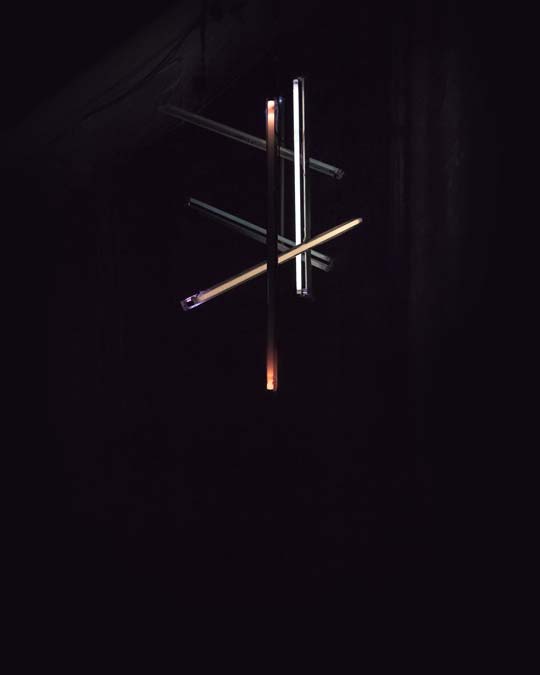 Susurrus Lights, Aggregate I. Exhibited @ Werders Wohnzimmer, Karlsruhe, Germany